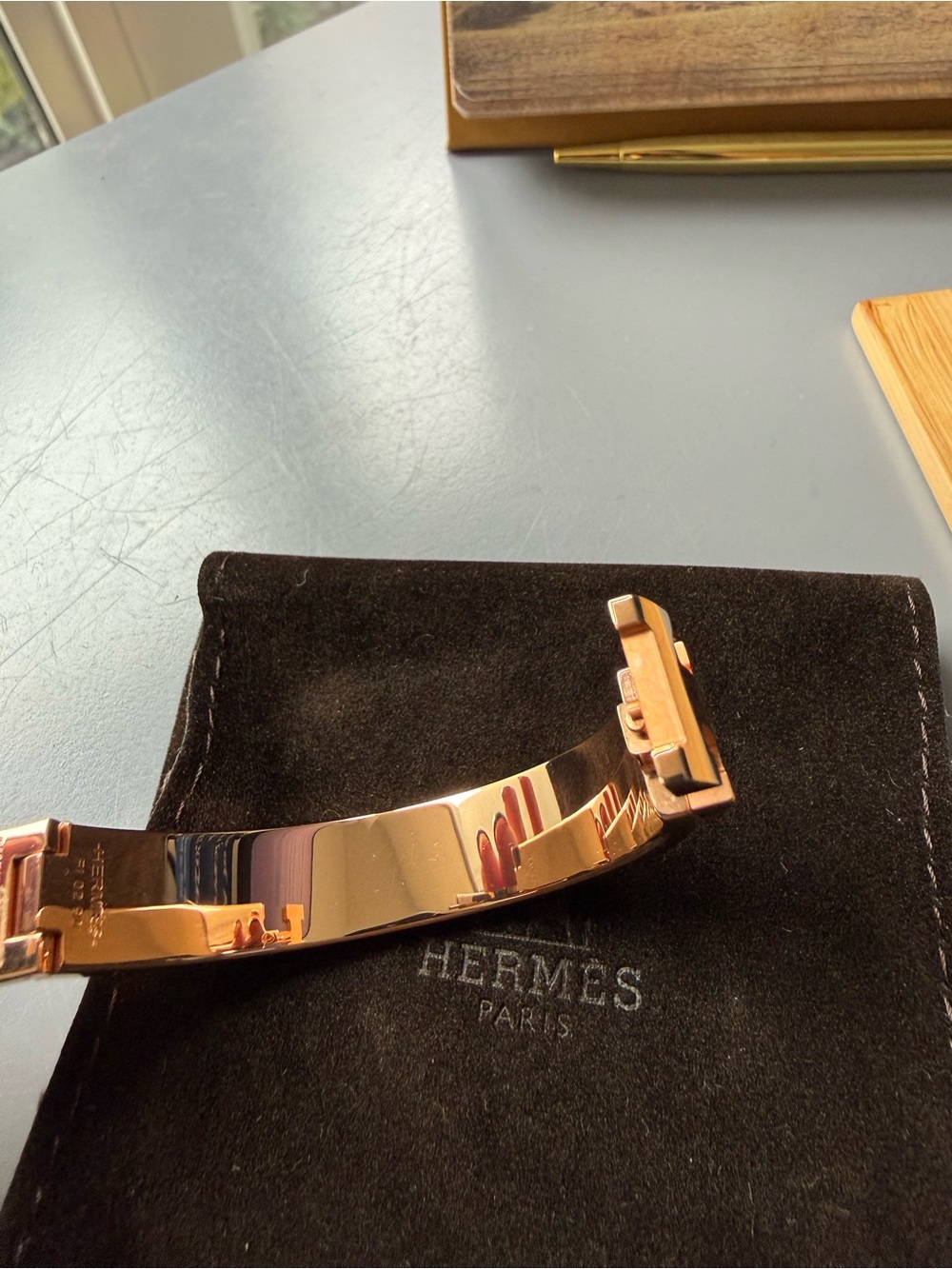 Hermes Click H Bracelet - Picture 9 of 10